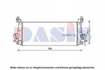 AKS DASIS 157048n -  Интеркулер
